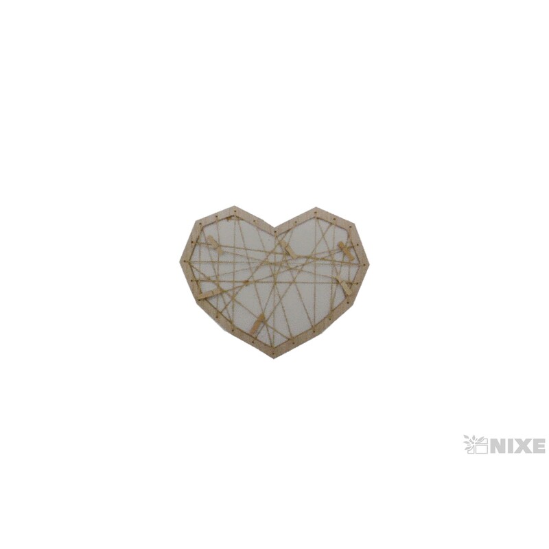 ZÁVĚS SRDCE 30X25cm*PŘÍRODNÍ