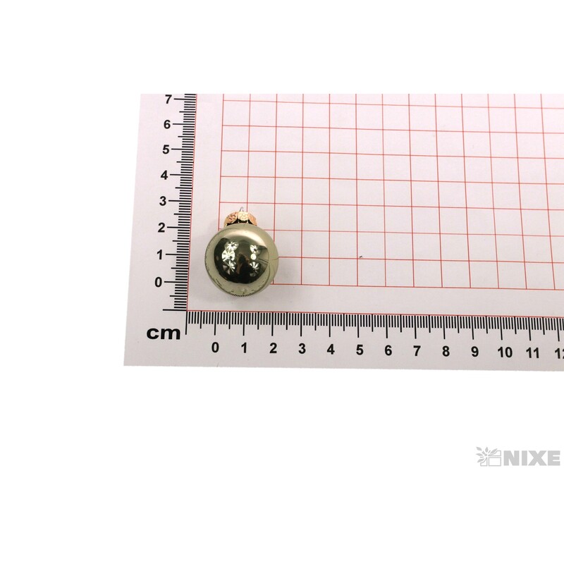 KOULE ZÁVĚS 2,5cm 24ks MIX*ZELENÁ