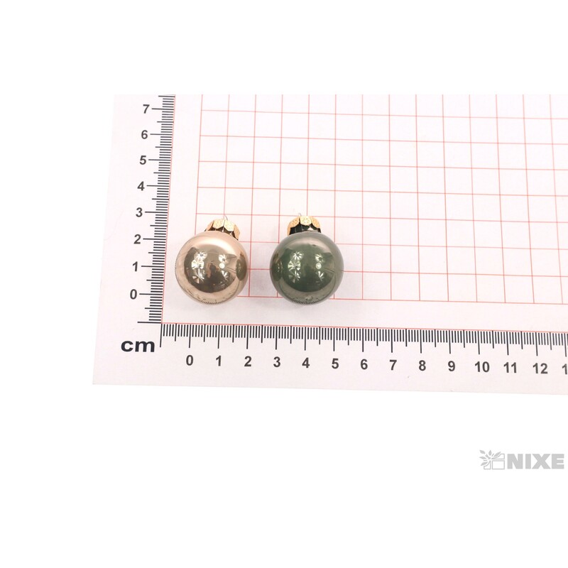 KOULE ZÁVĚS 2,5cm 24ks MIX*ZELENÁ