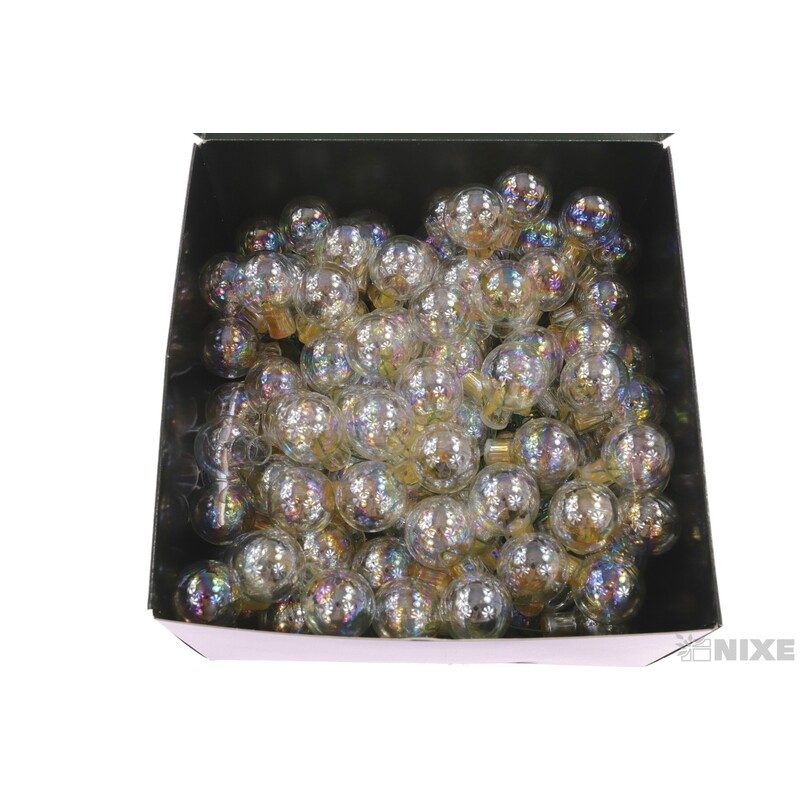 KOULE NA DR. 2,5x10,5cm 144ks*PRŮHLEDNÁ