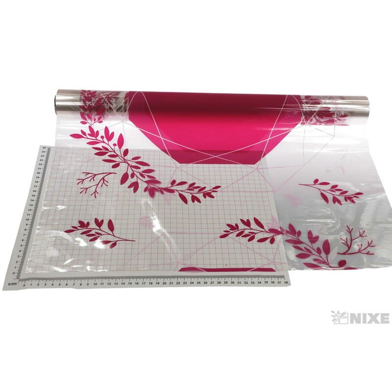 ROLE PLAST JOYAU 60cmx40m 40my*RŮŽOVÁ