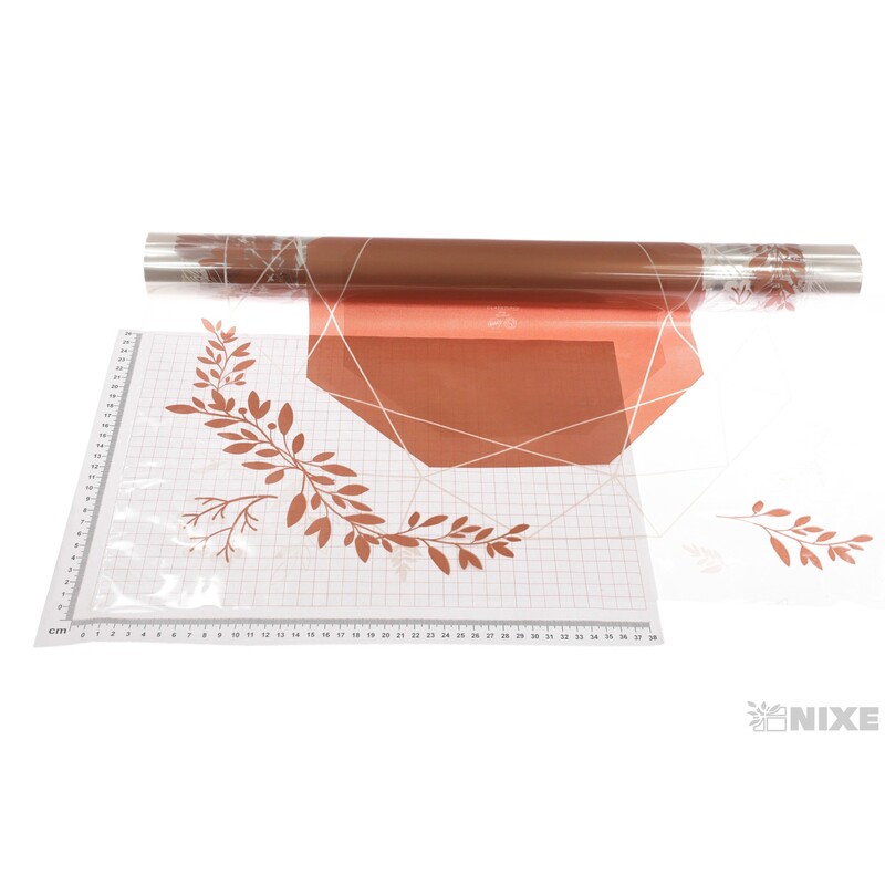 ROLE PLAST JOYAU 60cmx40m 40my*MĚDENÁ