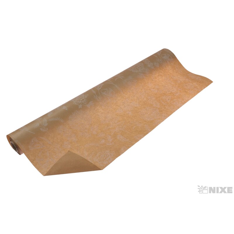 ROLE PAPÍR BOTANICAL 79cmx25m*BÍLÁ