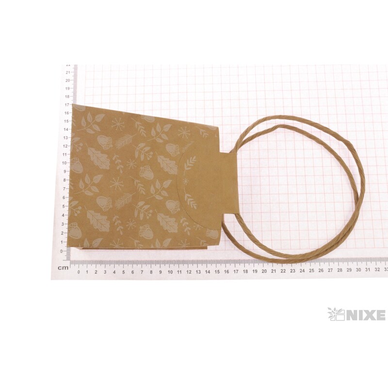 TAŠKA WINTER 12+12x14cm*PŘÍRODNÍ