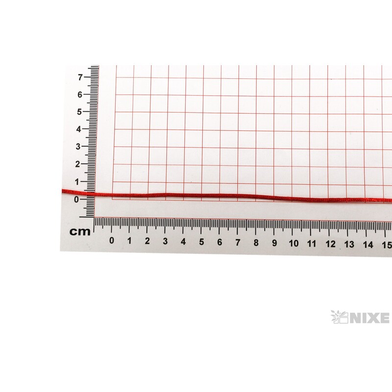 ŠNŮRKA 2mmx100m*ČERVENÁ 306