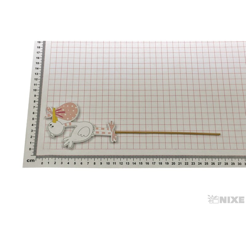 ZÁPICH ČÁP 2ks 7x12x27cm*RŮŽOVÁ