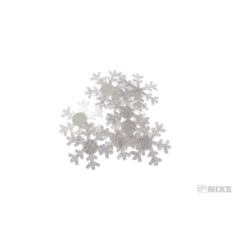 VLOČKA NALEPOVACÍ 3cm 8ks*BÍLÁ