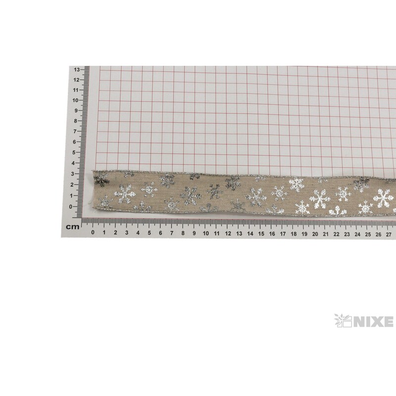 STUHA 319 40mmx9m*PŘÍRODNÍ+STŘÍBRNÁ