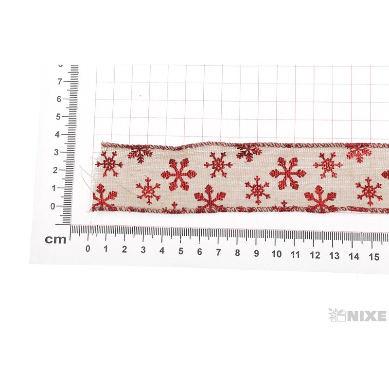 STUHA 319 40mmx9m*PŘÍRODNÍ+ČERVENÁ