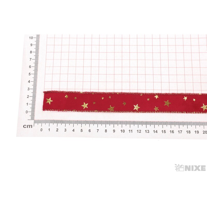 STUHA 322 25mmx9m*ČERVENÁ