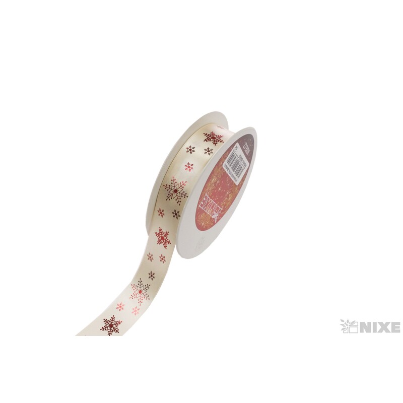 STUHA VANDA METAL 25mmx25m*KRÉMOVÁ-ČERVENÁ