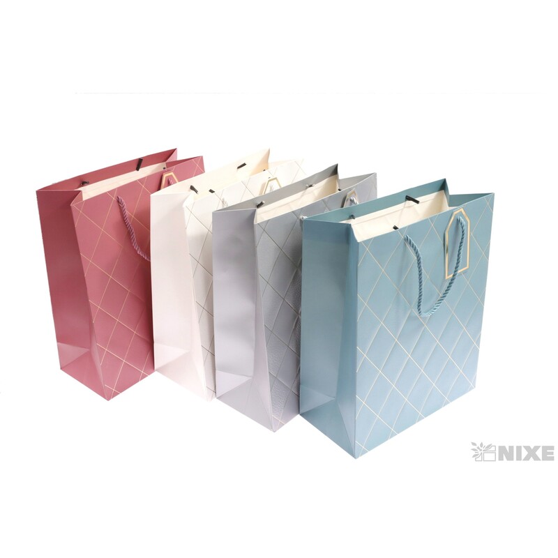 TAŠKA H MIX 26x12x32cm*MIX BAREV