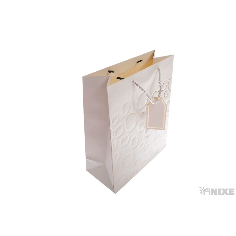 TAŠKA H 26x12x32cm*BÍLÁ