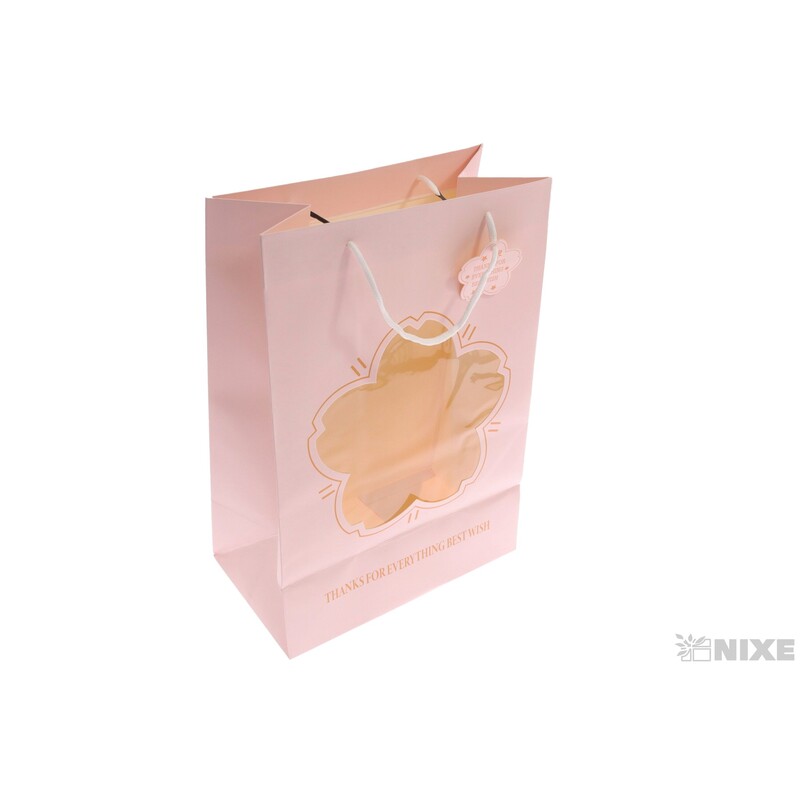 TAŠKA H 24x14x28cm*RŮŽOVÁ