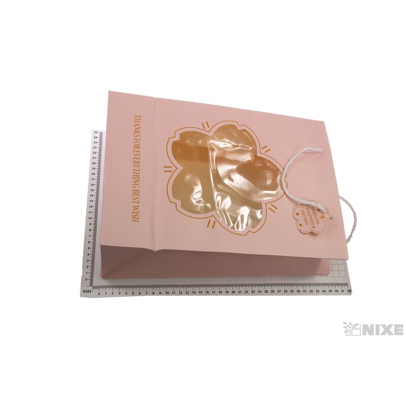 TAŠKA H 24x14x28cm*RŮŽOVÁ