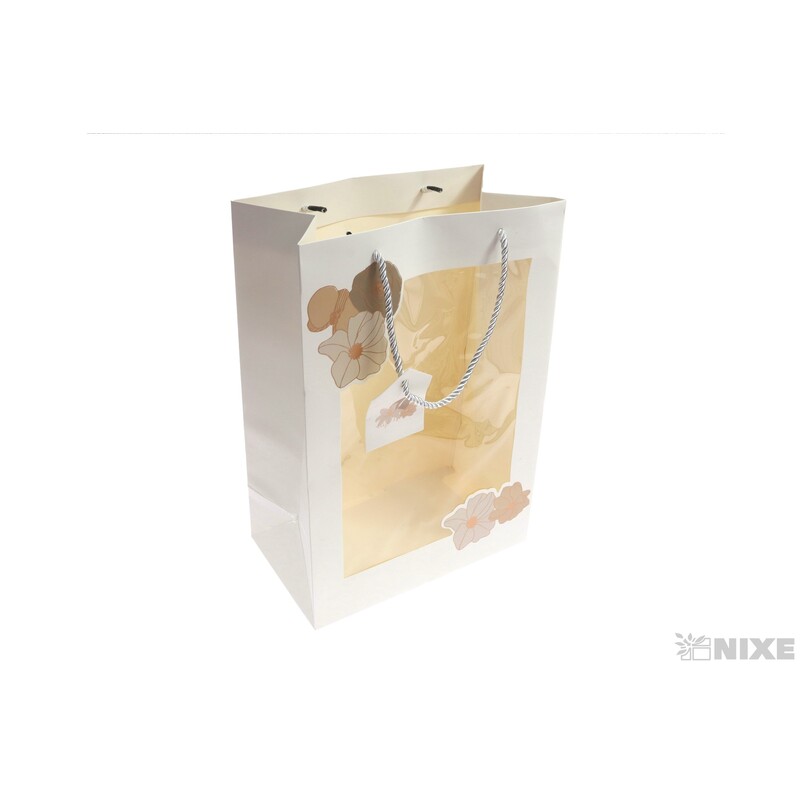 TAŠKA H 24x14x28cm*BÍLÁ