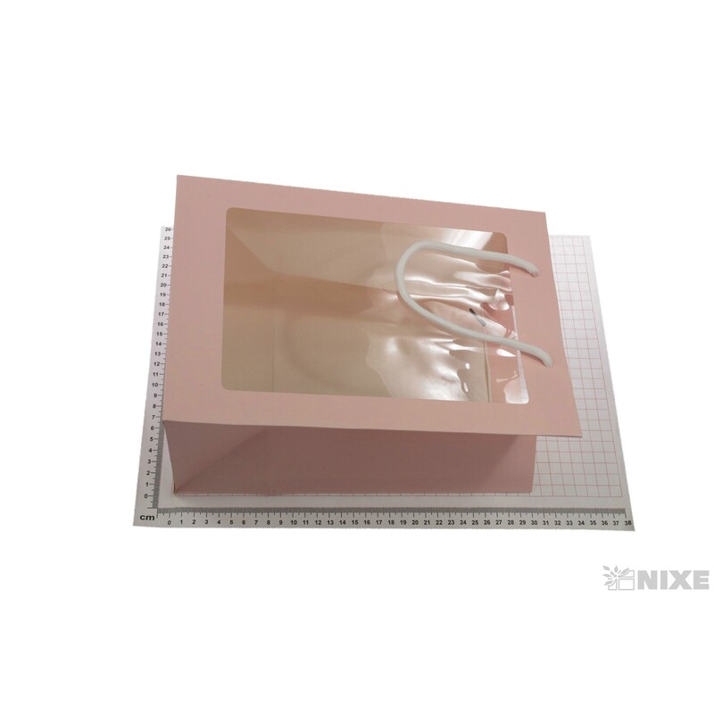 TAŠKA H 20x30x16cm*RŮŽOVÁ