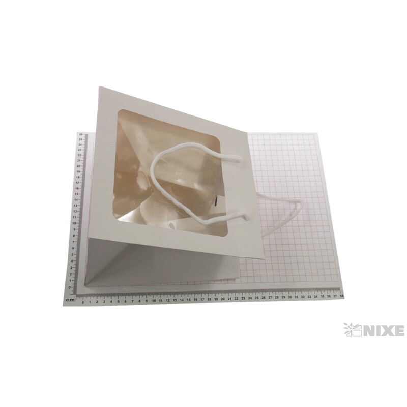 TAŠKA H 20x20x22cm*BÍLÁ