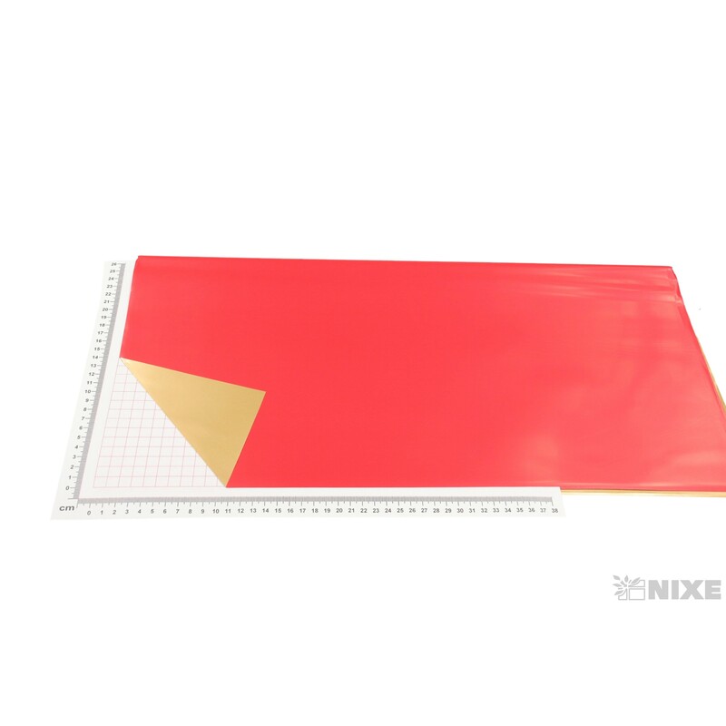 ARCH PLAST 58x58cm 20ks*ČERVENÁ+ZLATÁ