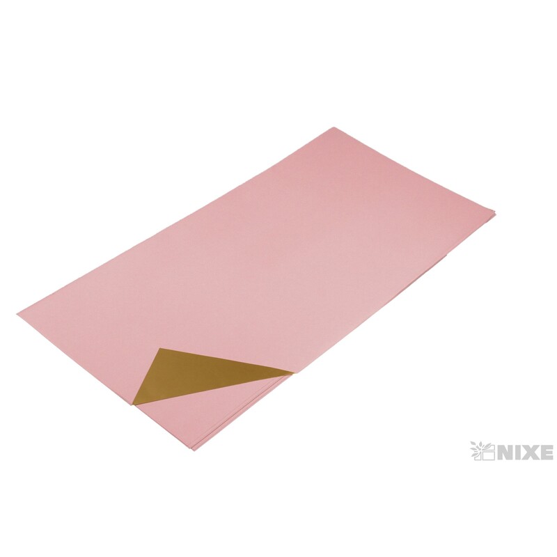 ARCH PLAST 58x58cm 20ks*RŮŽOVÁ+ZLATÁ