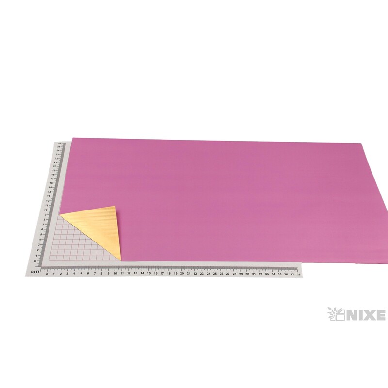 ARCH PLAST 58x58cm 20ks*RŮŽOVÁ TM.+ZLATÁ