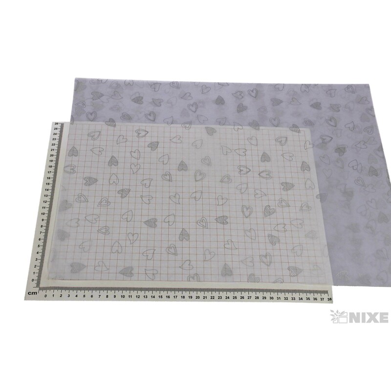 ARCH PAPÍR 50x70cm 28ks*STŘÍBRNÁ