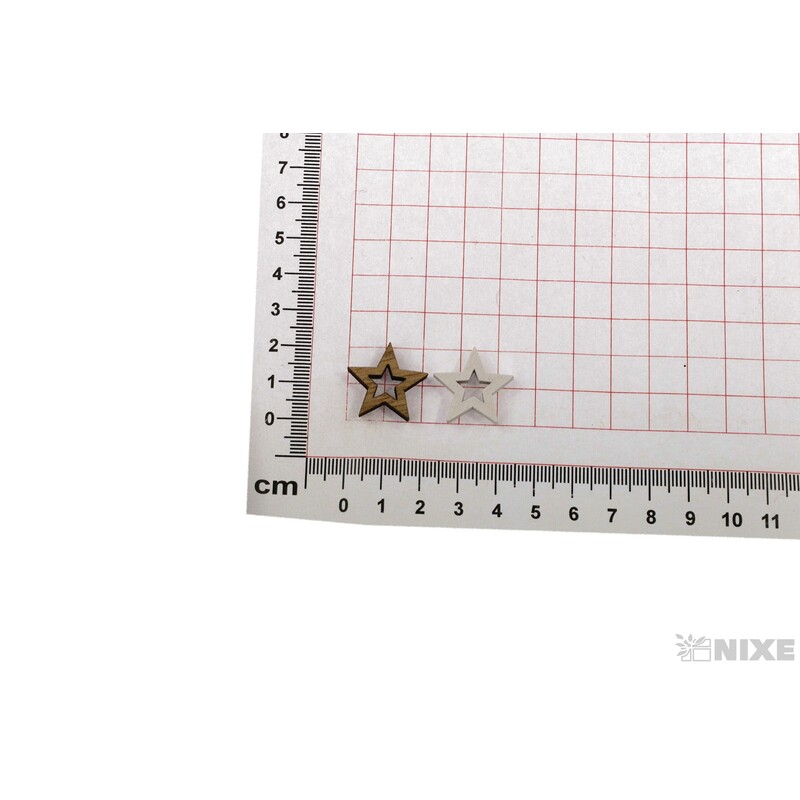 HVĚZDA D 2cm 24ks*MIX BAREV