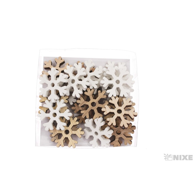 VLOČKA D 2cm 24ks*MIX BAREV