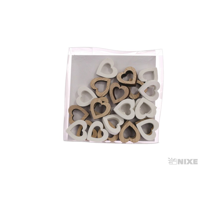 SRDCE D 2cm 24ks*MIX BAREV