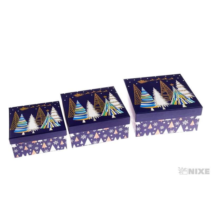 KRABICE 15x7 17x8 19x9*MIX BAREV