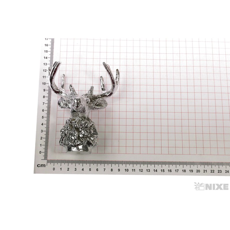 JELEN 10x12cm*STŘÍBRNÁ