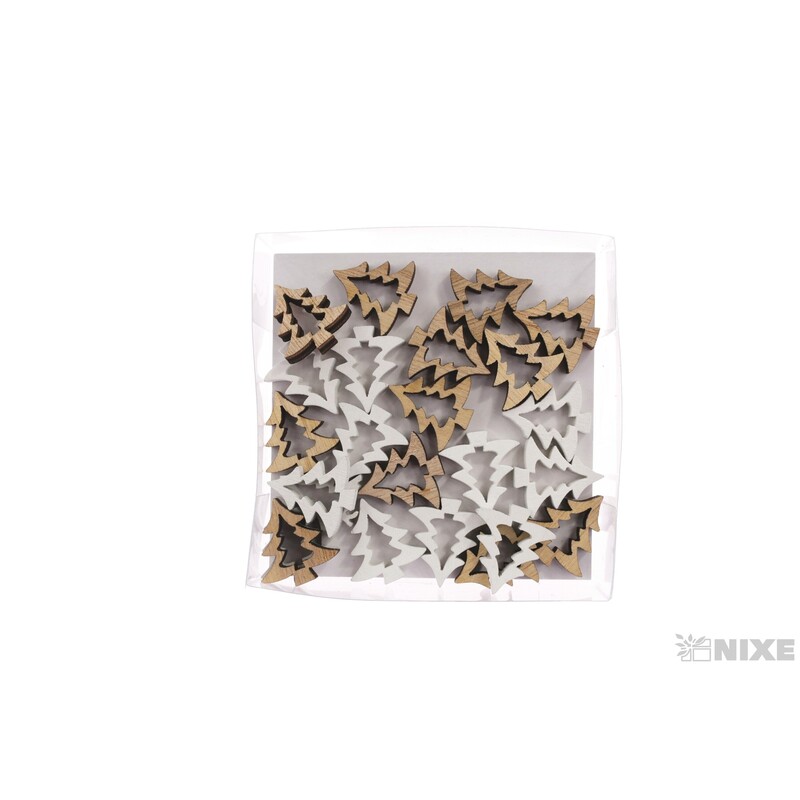 STROMEČEK D 2cm 24ks*MIX BAREV