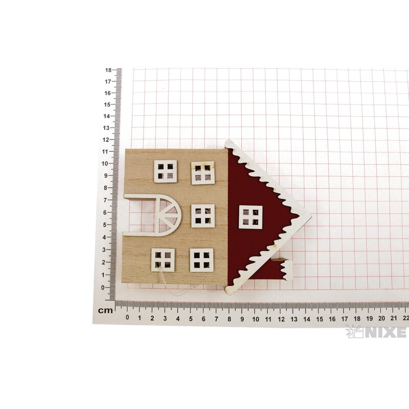 DOMEČEK 10x14cm*MIX BAREV V+