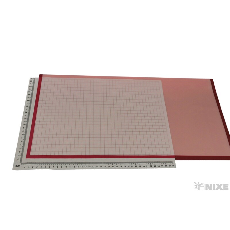 ARCH PLAST 58x58cm 20ks*ČERVENÁ