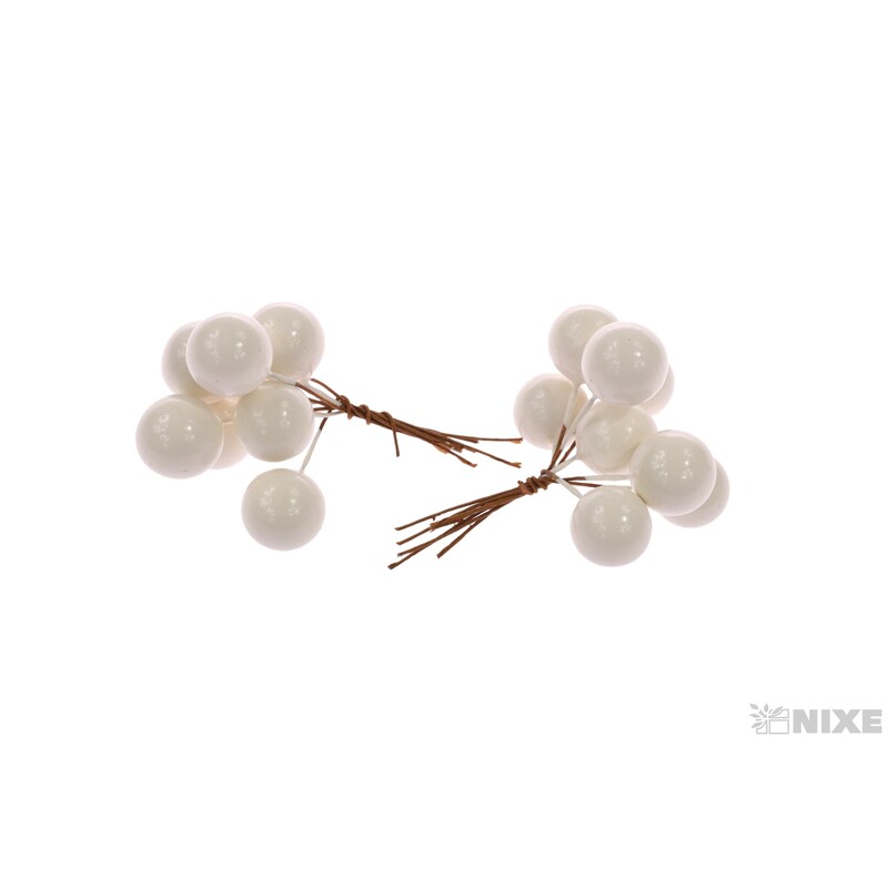 JEŘABINA 1,5x6cm 8ks 10sv*BÍLÁ