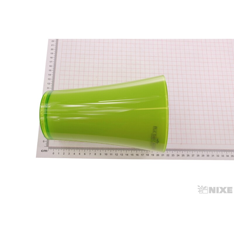 VÁZA FIZZY 20cm*ZELENÁ SV.