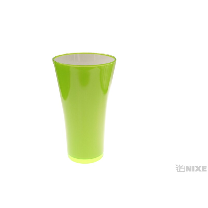 VÁZA FIZZY 27cm*ZELENÁ SV.