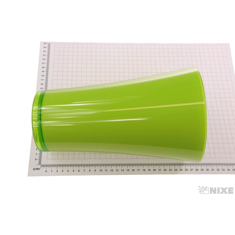 VÁZA FIZZY 27cm*ZELENÁ SV.