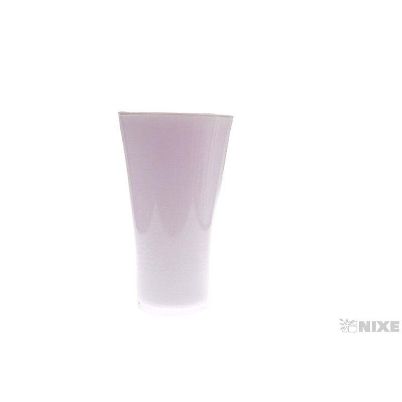 VÁZA FIZZY 35cm*BÍLÁ