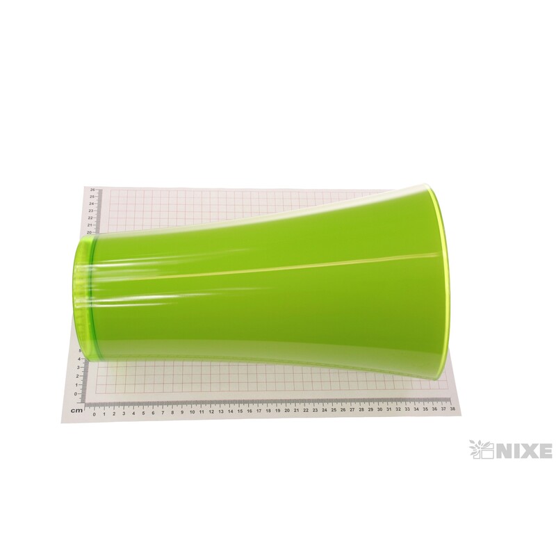 VÁZA FIZZY 35cm*ZELENÁ SV.