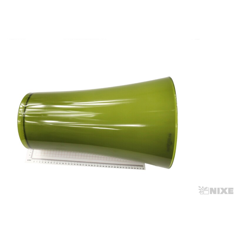 VÁZA FIZZY 45cm*ZELENÁ OLIVA