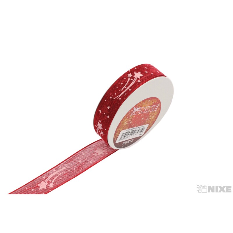 STUHA KOMETA 25mmx25m*ČERVENÁ 645