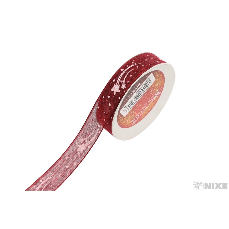 STUHA KOMETA 25mmx25m*ČERVENÁ TM.646