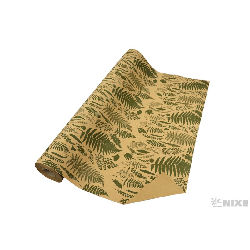 ROLE PAPÍR FOUGERES 70cmx50m*ZELENÁ