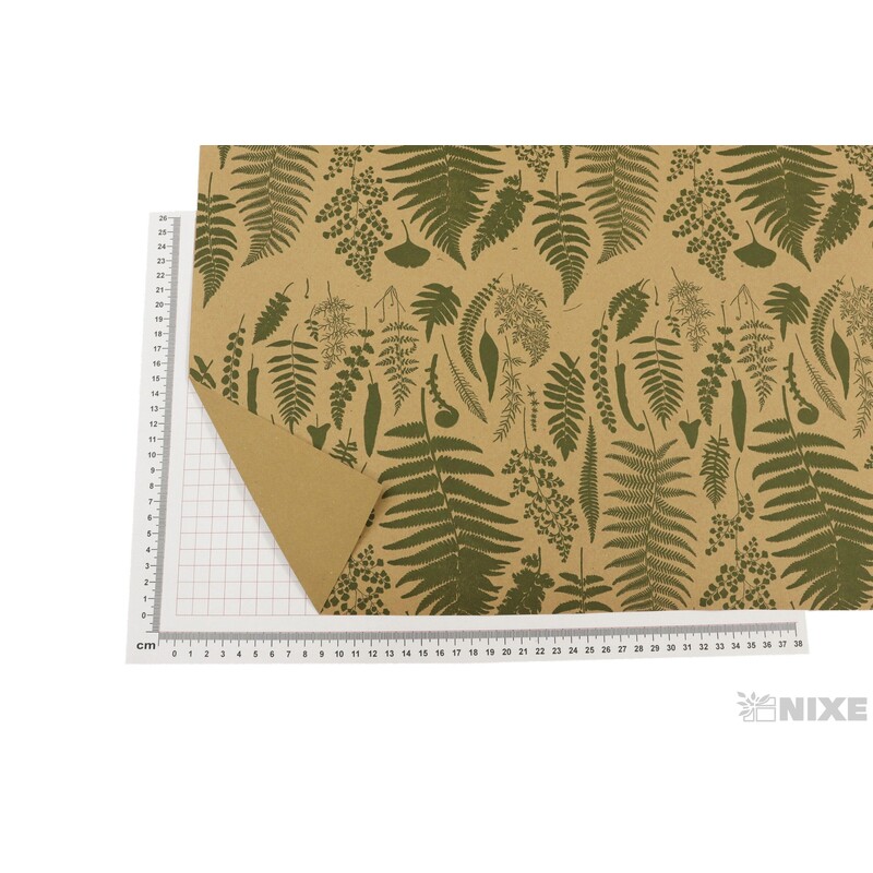 ROLE PAPÍR FOUGERES 70cmx50m*ZELENÁ