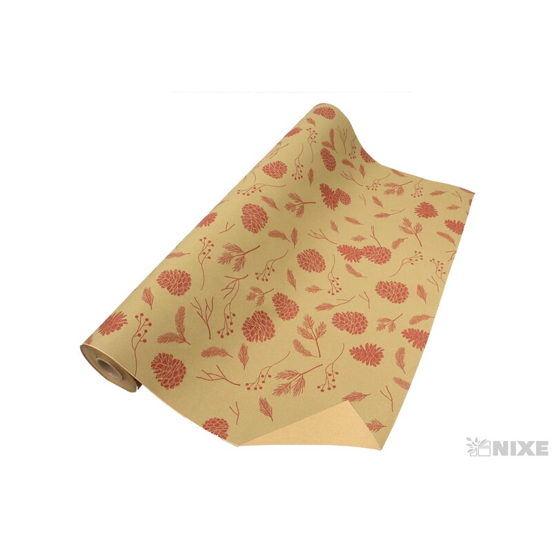 ROLE PAPÍR PIGNE 70cmx50m*ČERVENÁ