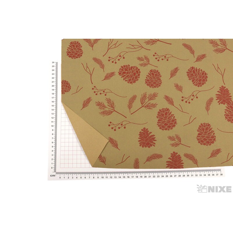 ROLE PAPÍR PIGNE 70cmx50m*ČERVENÁ