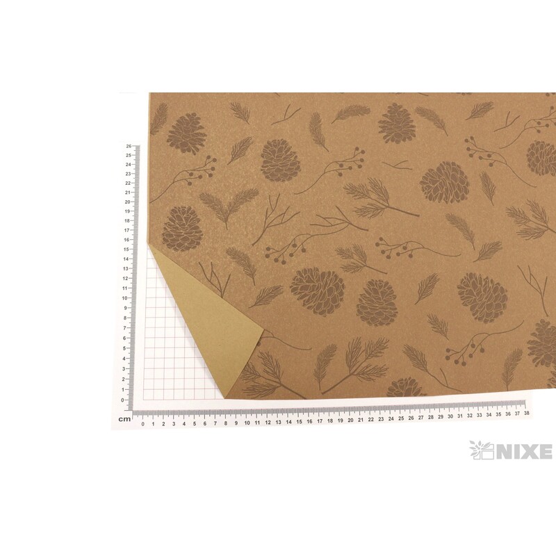 ROLE PAPÍR PIGNE 70cmx50m*HNĚDÁ