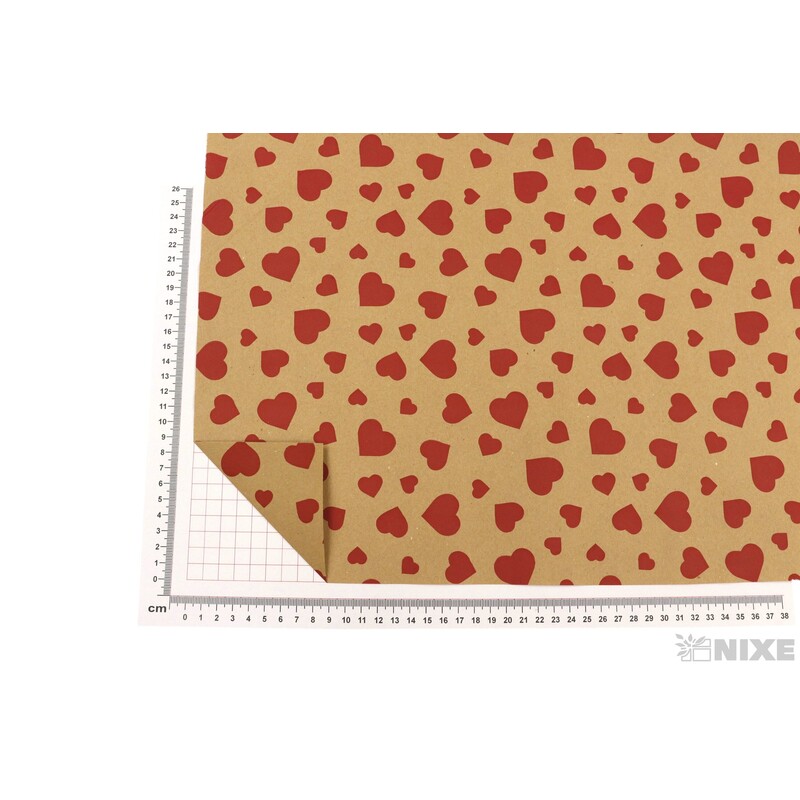 ROLE PAPÍR ANTICA 60cmx50m*ČERVENÁ