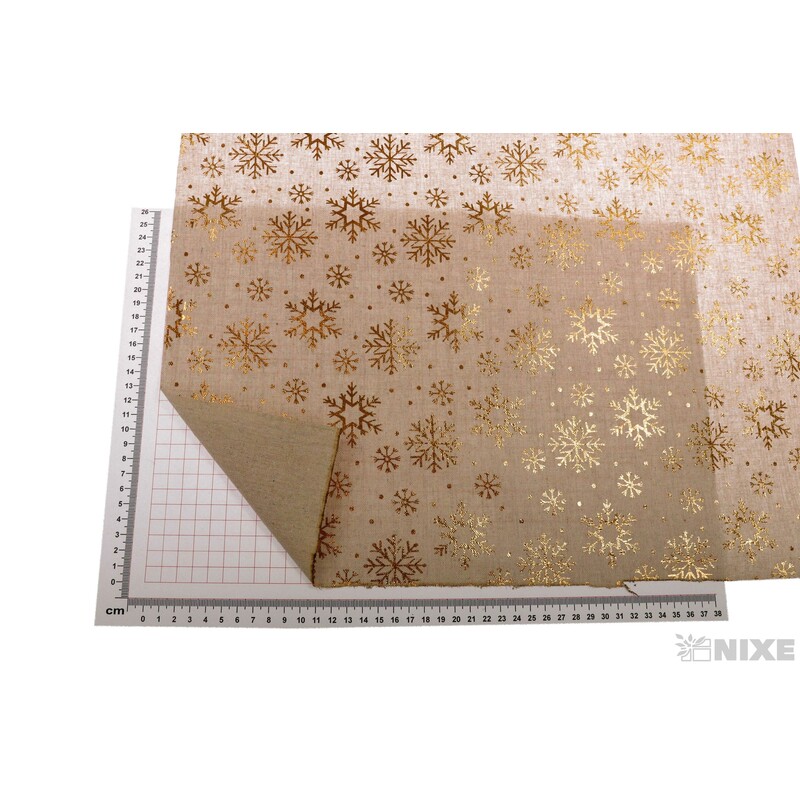 ROLE JUTA VLOČKA 36cmx5yd*ZLATÁ